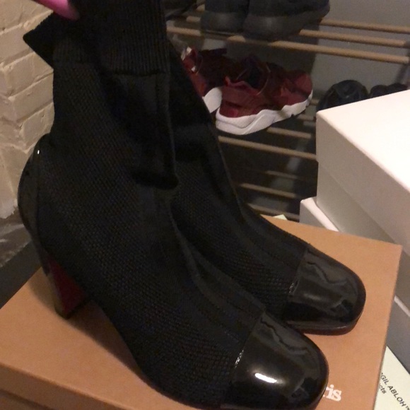 christian louboutin sock boots